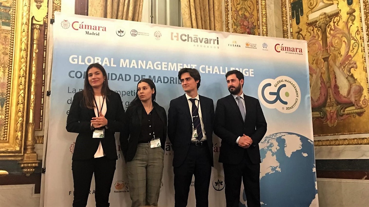 Equipo de la UCM entre los finalistas del simulador Global Management Challenge