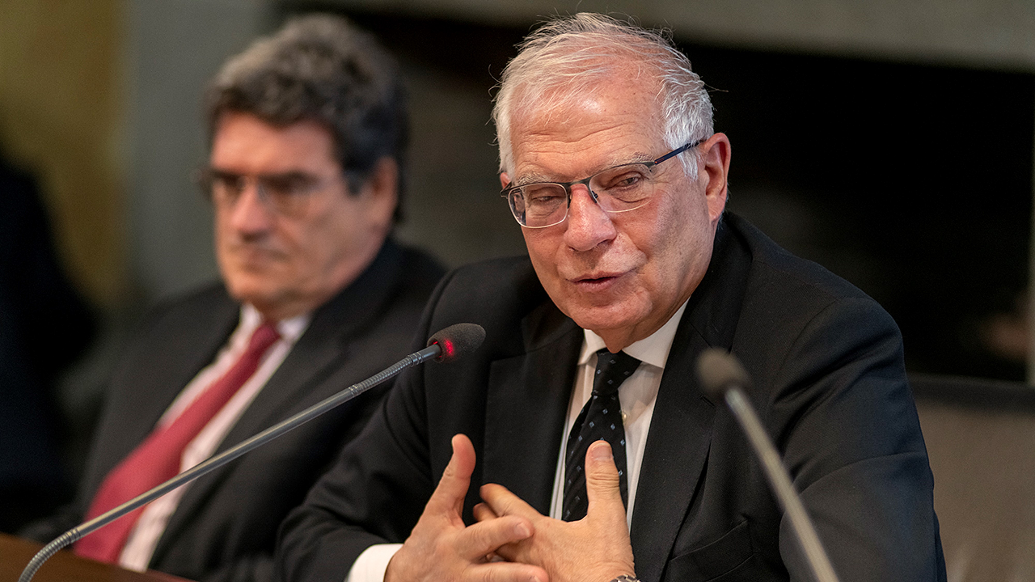 Josep Borrell presenta su último libro en el ICEI, en un acto centrado en la actuación europea ante la invasión de Ucrania