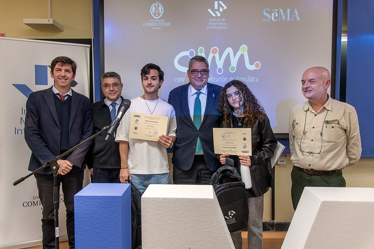 El Instituto de Matemática Interdisciplinar entrega sus premios más internacionales