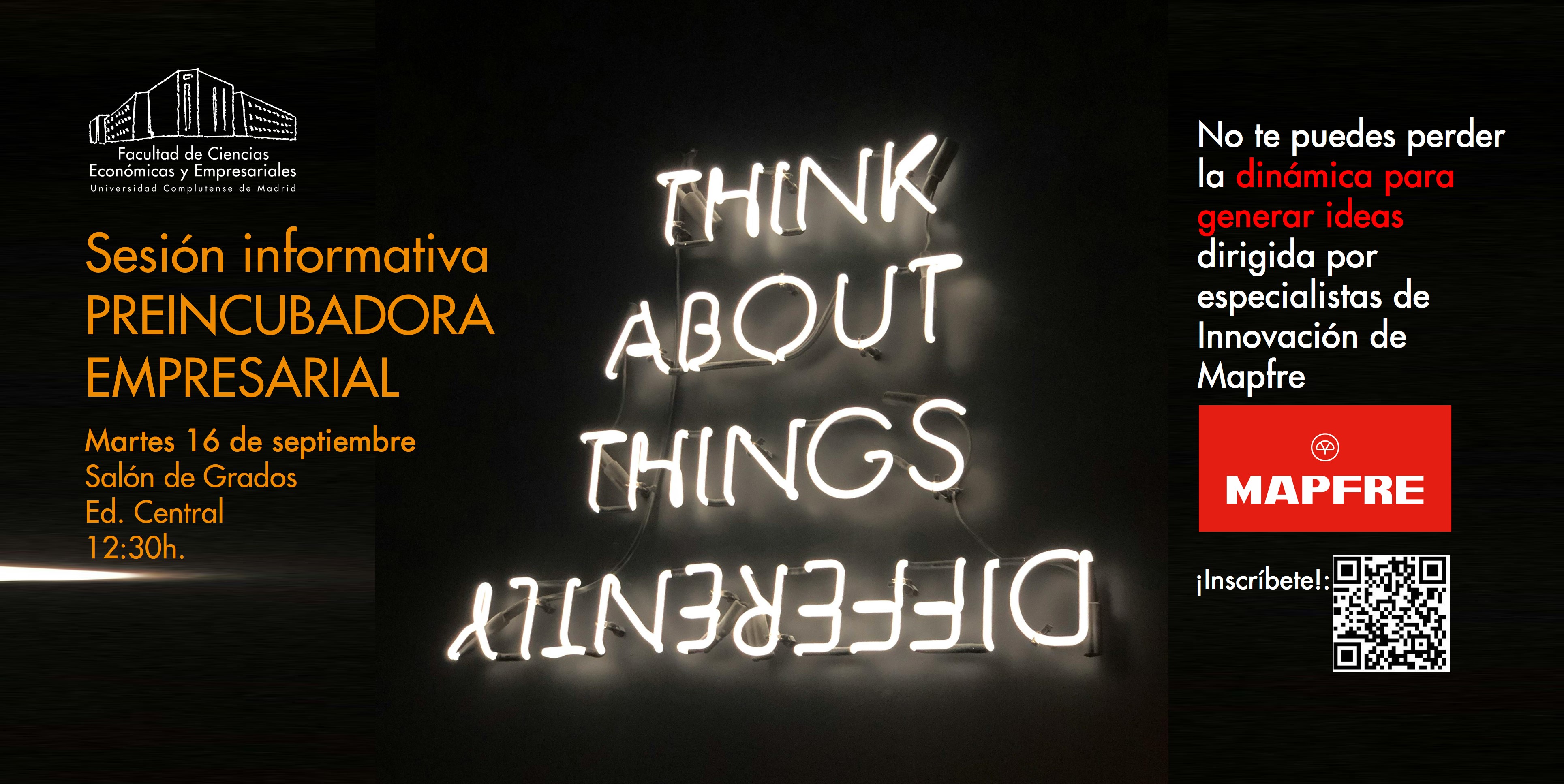 Sesión informativa de la Preincubadora