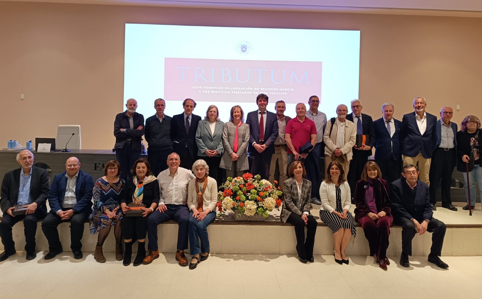 Homenaje a jubilados