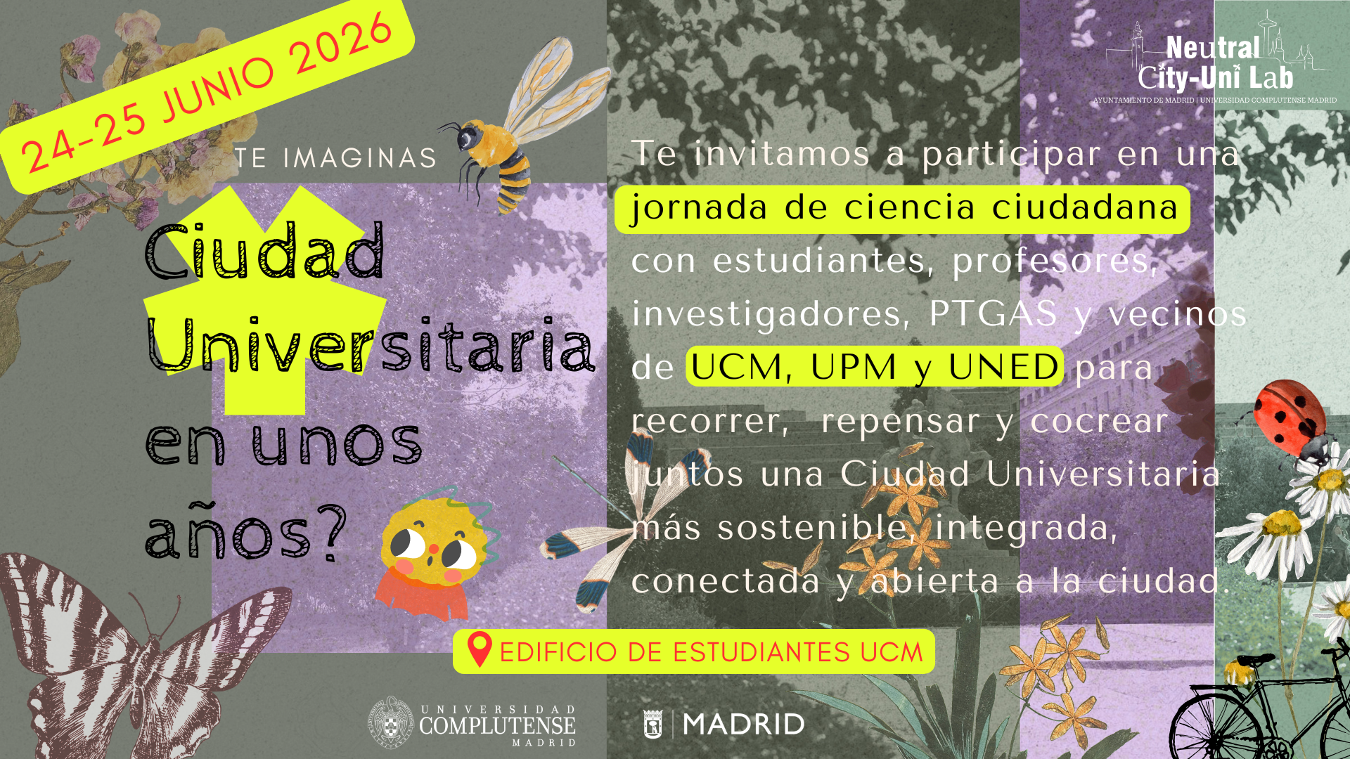 Jornada de Ciencia Ciudadana ¡participa!
