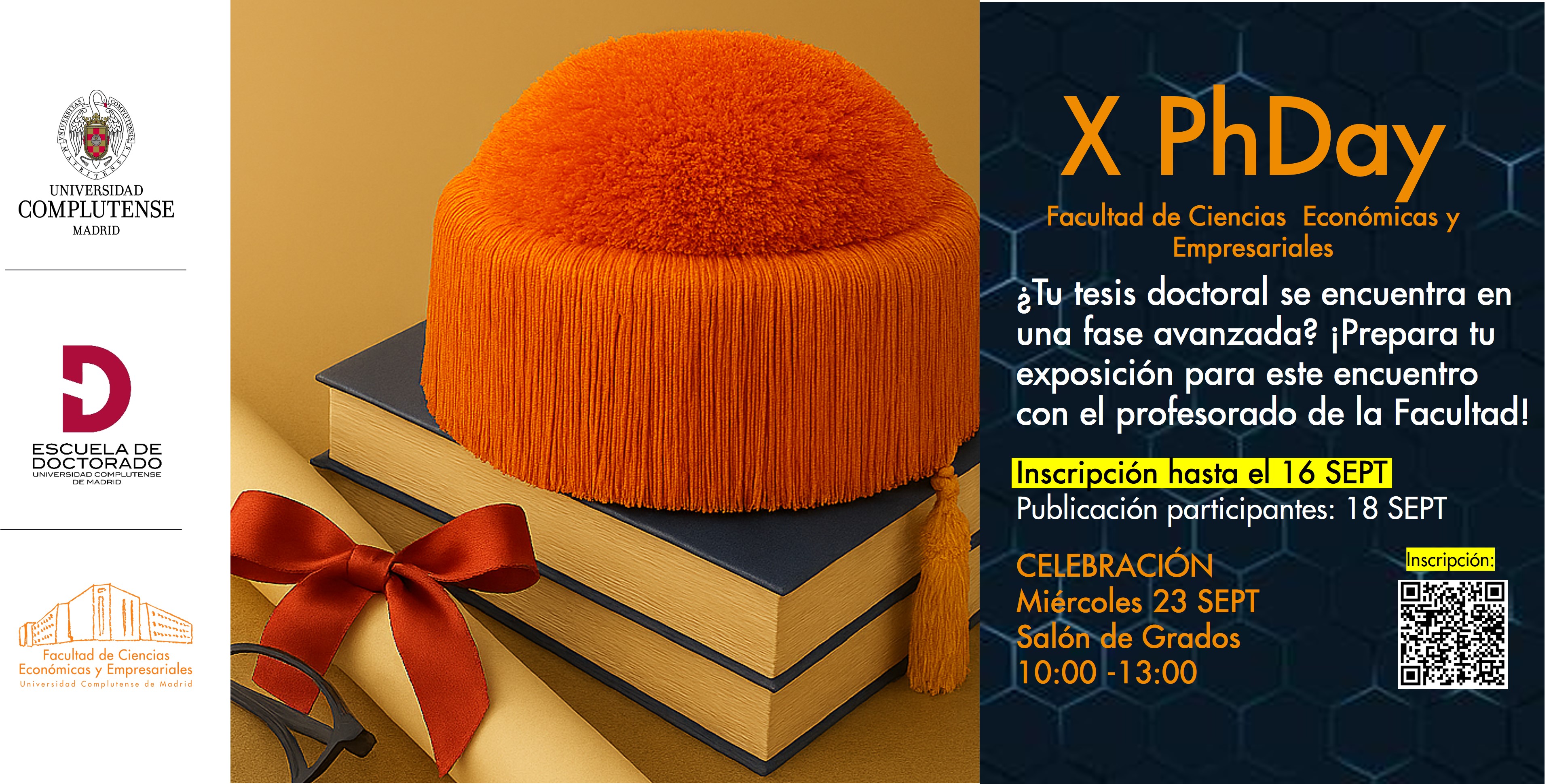 Inscripción abierta al X PhDay